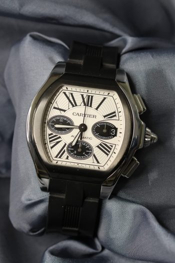 2016 Cartier Roadster 3405 Ivory Dial