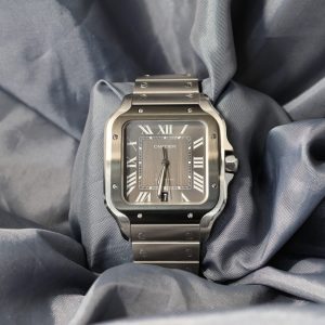 2021 Cartier Santos CRWSSA0037 Black Dial